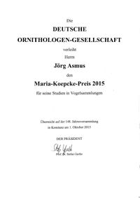 Maria-Koepcke-Preis